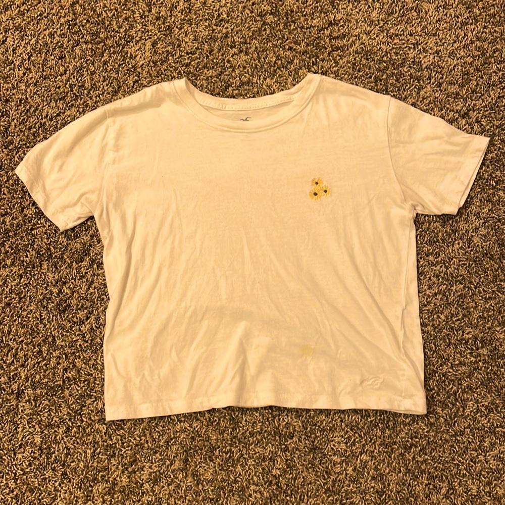 Sunflower crop top
